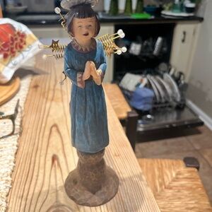 & Other Stories Blue Angel Figurine